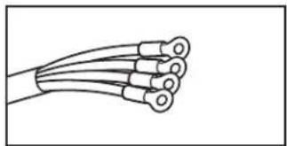 MAYTAG MED7230HC - Raccordement du cable d'alimentation à 4 fils - 4