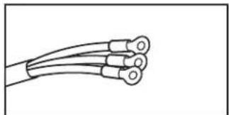 MAYTAG MED7230HC - Raccordement du cable d'alimentation à 3 fils - 4