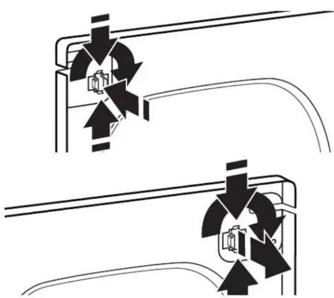 MAYTAG MED7230HC - Dépose de la porte. - 5