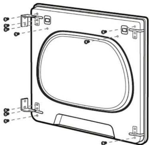 MAYTAG MED7230HC - Quite el ensamblaje de la puerta - 2