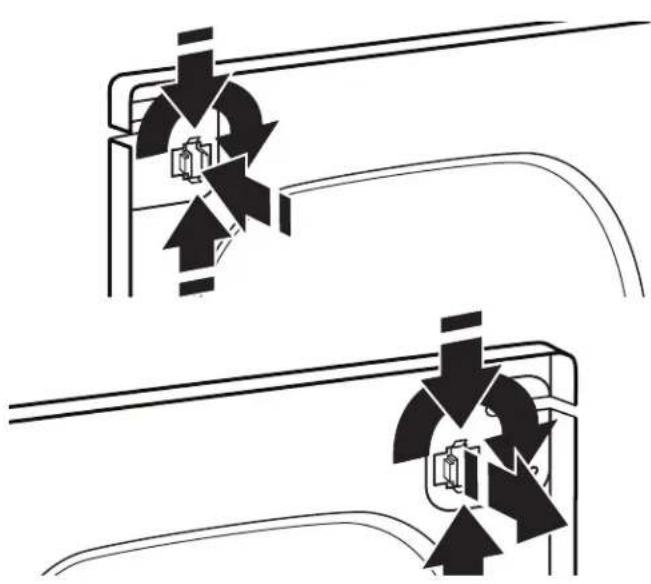 MAYTAG MED7230HW - Dépose de la porte. - 5