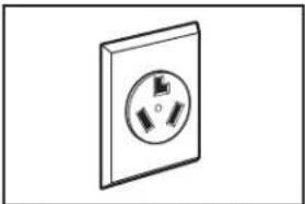 MAYTAG MED7230HW - Raccordement du câble d'alimentation à 3 fils - 1