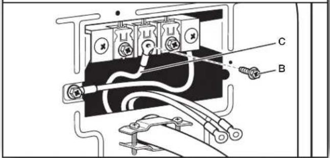 MAYTAG MED7230HW - Connecter le conducteur neutre - 1