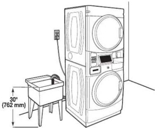 MAYTAG MLE22PDAYW - Sistema de desague de tina de lavadero - 1