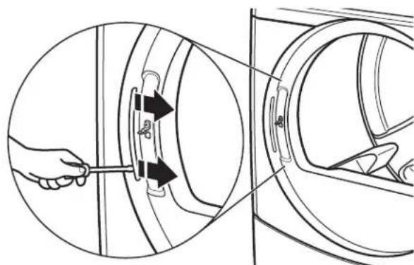 MAYTAG MLE22PDAYW - como invertir el tope - 1