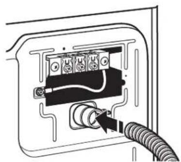 MAYTAG MLE22PDAYW - Serre-cable pour cablage direct - 2