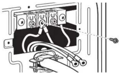 MAYTAG MLE22PDAYW - Raccordement du conducteur de mise à la terre et du conducteur neutre - 2