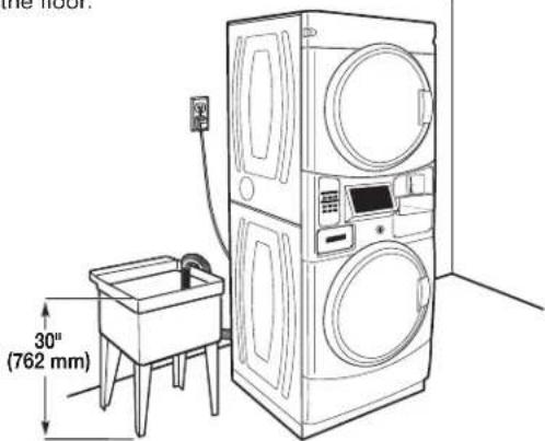 MAYTAG MLE22PDAYW - Laundry tub drain system - 1