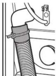 MAYTAG MLE22PDAYW - Retirer le tuyau de vidange du tambour de la laveuse - 3