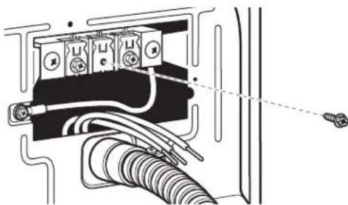 MAYTAG MLE22PDAYW - Raccordement du conducteur neutre - 1