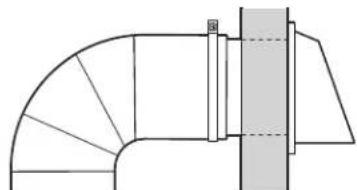 MAYTAG MLE22PDAYW - Raccordement du conduit d'évacuation - 3