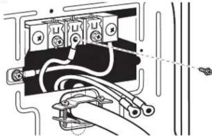 MAYTAG MLE22PDAYW - Raccordement du conducteur neutre - 2