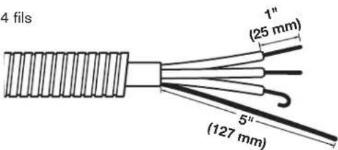 MAYTAG MLE22PDAYW - Raccordement par câblage direct - 1