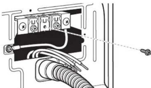 MAYTAG MLE22PDAYW - Connecting Neutral Wire - 1