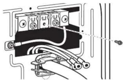 MAYTAG MLE22PDAYW - Raccordement du conducteur neutre - 1
