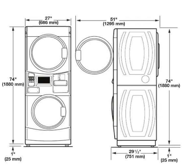 MAYTAG MLE22PDAYW - Accessories - 1