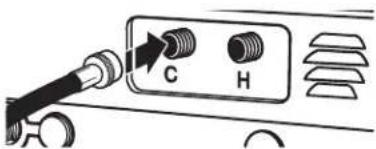 MAYTAG MLE22PDAYW - Connect Inlet Hoses to Washer - 1