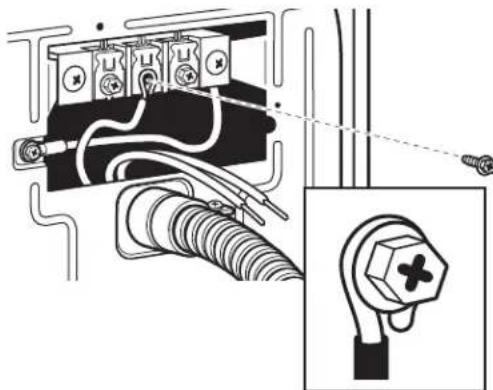 MAYTAG MLE22PDAYW - Connecting Neutral Wire - 2