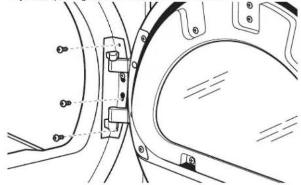 MAYTAG MLE22PDAYW - Remove the Door Assembly - 1