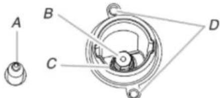 MAYTAG MGS8800FZ - Conversion du détendeur de gaz (du gaz naturelbnversion des bruleurs de surface (du gaz au propane) naturel au gaz propane) - 4