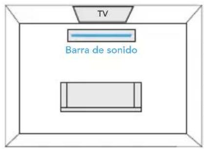 DEFINITIVE TECHNOLOGY Studio Advance - Instalación de la barra de sonido - 1