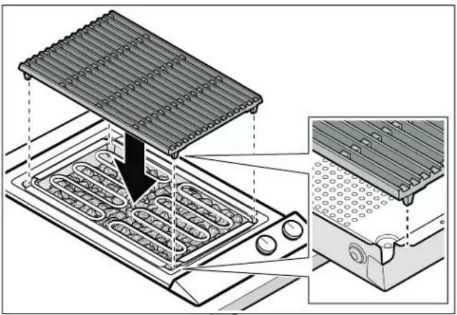 GAGGENAU VR230620 - Preparing the grill - 2