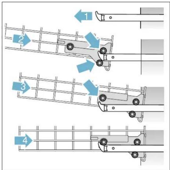 GAGGENAU DF251762 - Installing upper rack 22 - 1