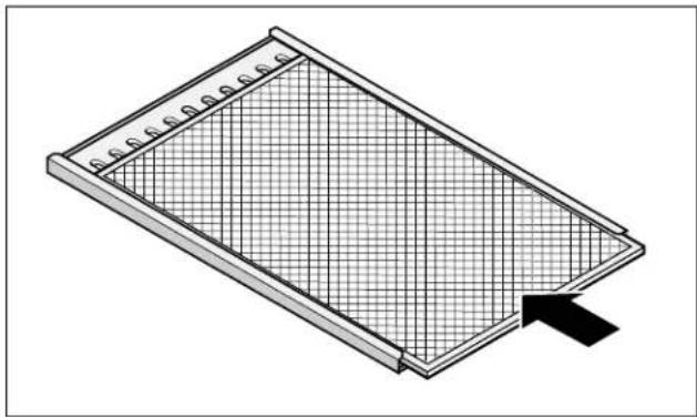 GAGGENAU AW 442 760 - Montar el filtro de metal antigrasa - 2