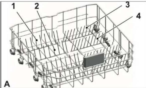 VIKING VDWU524SS - PUAS PLEGABLES DE LA CESTA INFERIOR - 2