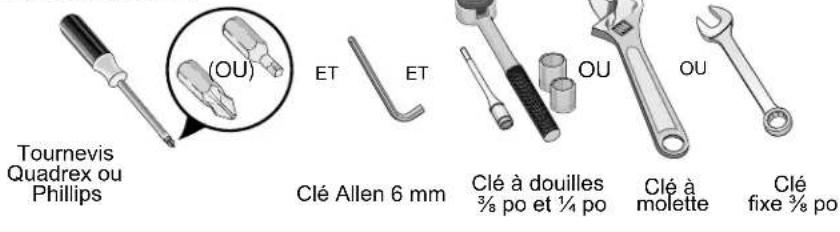 VIKING RVRF3361SS - Outils nécessaires - 2