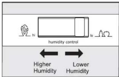 VIKING RVRF3361SS - Crisper humidity control - 1