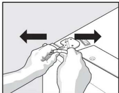 VIKING RVRF3361SS - To remove the refrigerator doors: - 2
