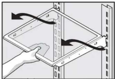 VIKING RVRF3361SS - To change the position of a shelf: - 2