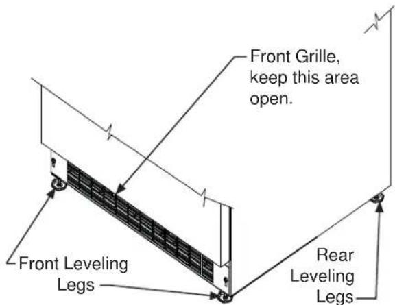 VIKING VDUI5240DSS - Front Grille - 1