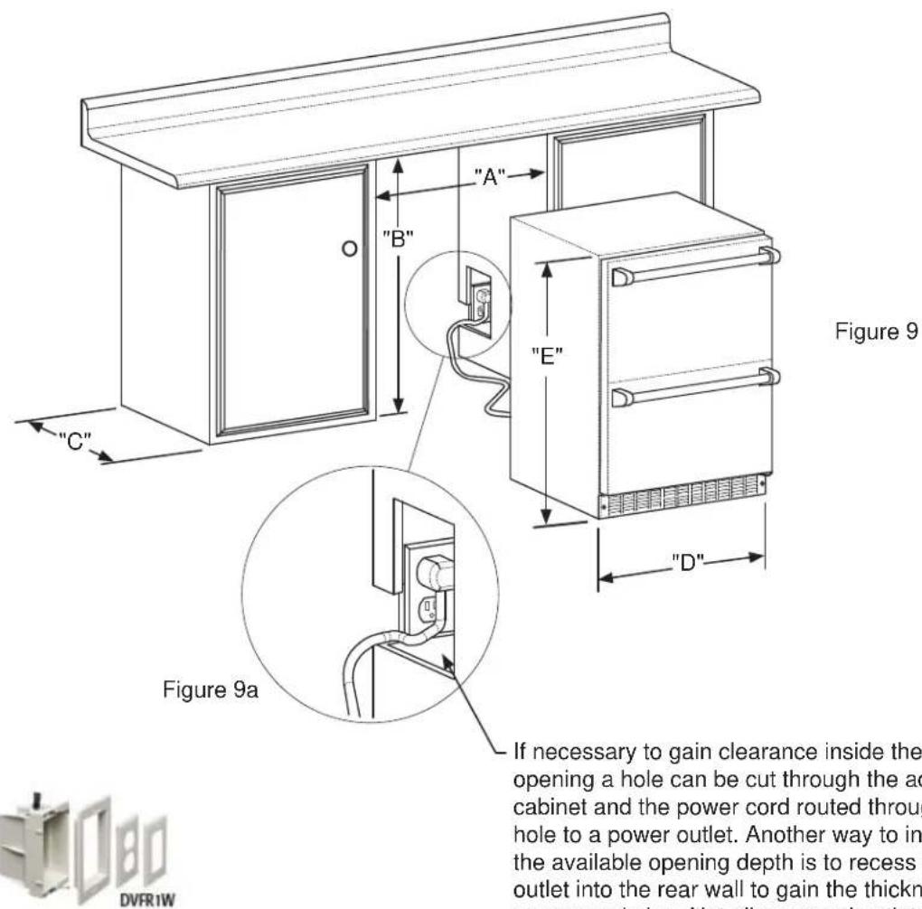 VIKING VDUI5240DSS - INSTALLING THE ANTI TIP DEVICE FOR FREESTANDING INSTALLATIONS - 2
