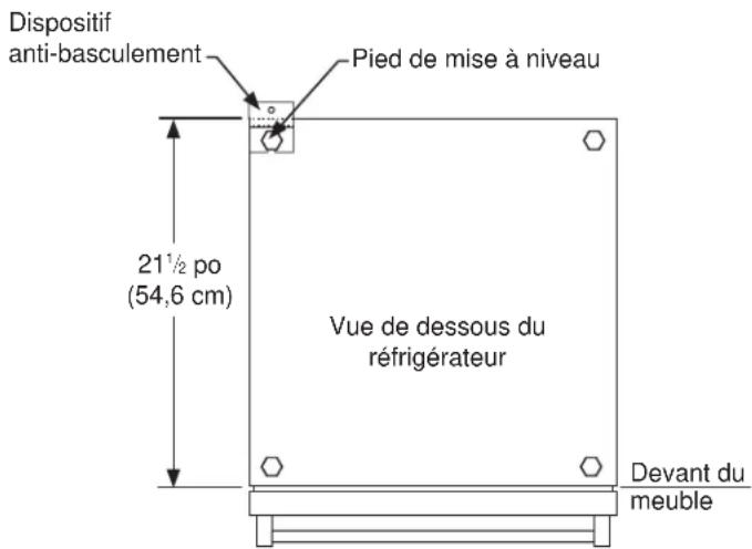 VIKING VDUI5240DSS - Installation avec montage au sol - 1