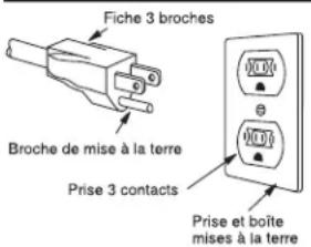 VIKING MVSOC530SS - INSTRUCTIONS DE MISE à LA TERRE - 1