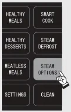 VIKING MVSOC530SS - STEAM OPTIONS (OPCIONES DE VAPOR) - 1