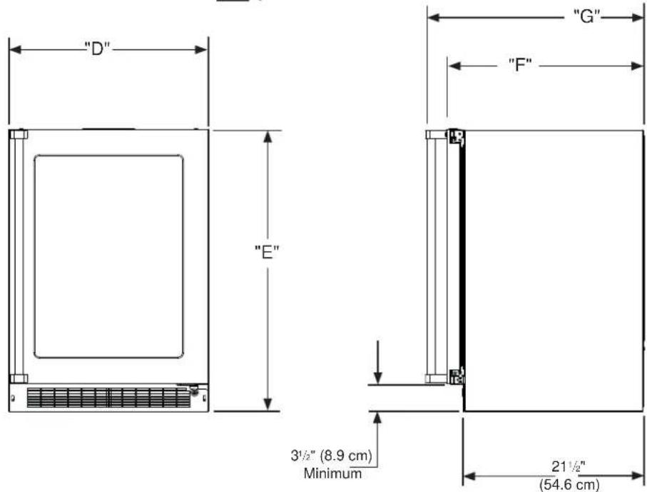 VIKING VRUI5240GRSS - NOTE - 3