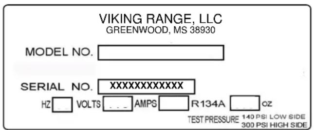 VIKING VRUI5240GRSS - Registrar de garantía - 1