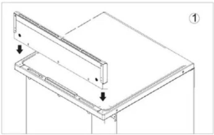 Avanti ERU200P3S - Installation of the Backsplash - 1