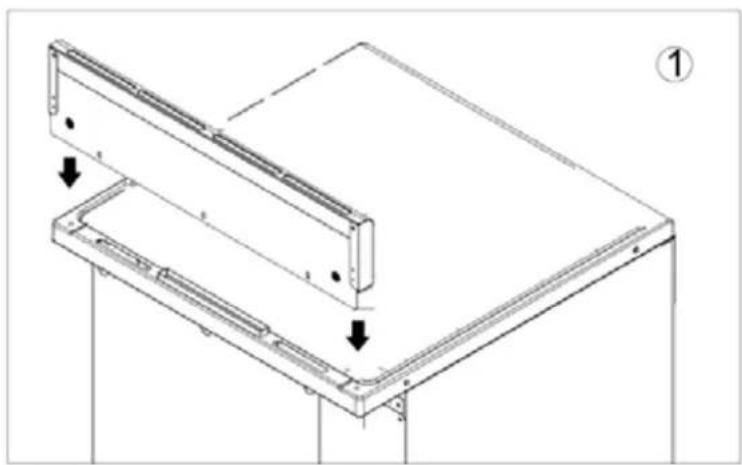 Avanti ERU200P3S - Installation du dosseret - 1