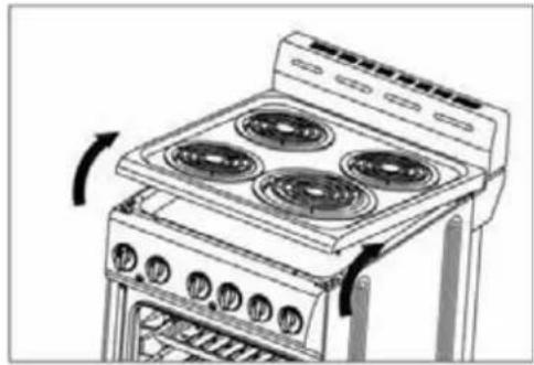 Avanti ERU200P3S - ÿ LIFT-UP COOKTOP - 1