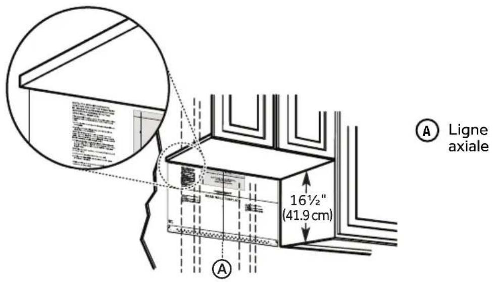 Avanti MOTR13D3S - STYLE 1 - SOUS UN PLACARD À FOND PLAT - 1