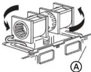 Avanti MOTR13D3S - ADAPTER LE VENTILTATEUR POUR UNE ÉVACUATION EXTERIEURE PAR L'ARRÊRE - 5