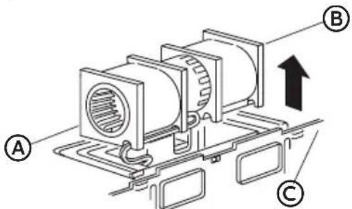 Avanti MOTR13D3S - ADAPT BLOWER FOR OUTSIDE TOP EXHAUST - 2