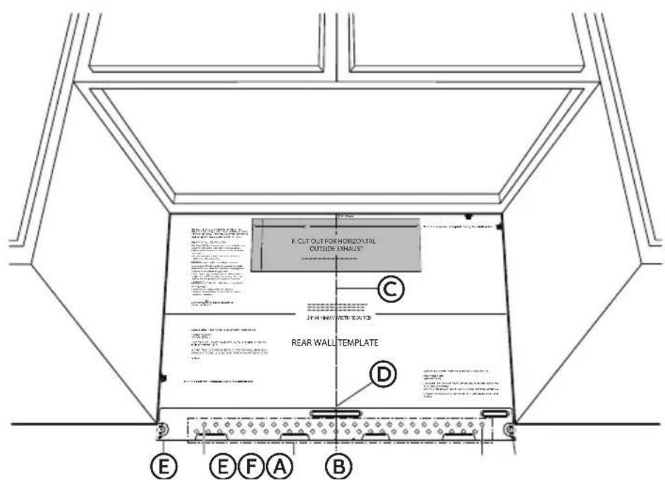 Avanti MOTR13D3S - STEP 4 - DRILL HOLES FOR MOUNTING MICROWAVE OVEN - 1
