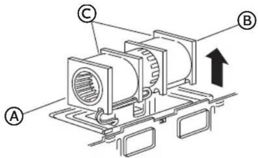 Avanti MOTR13D3S - ADAPT BLOWER FOR OUTSIDE REAR EXHAUST - 2