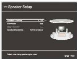 ONKYO TXSR393 - Speaker Setup - 1