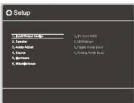 ONKYO TXSR393 - Commandes du menu - 2